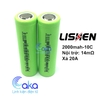 Cell pin 18650 Lishen 2000mah-10C (Xả 20A)