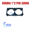 Khung ghép đế pin 32650 (1x2)