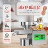 Máy ép dầu lạc Mini VN08. Ép dầu thực vật (dầu mè, dầu hạt cải, sachi... )