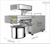 Máy ép dầu lạc, dầu  thực vật gia đình GD-06 )3-5KG/1H)