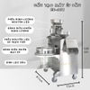 Máy ép dầu lạc dòng kinh doanh ED-201. Ép tự động có kèm bình lọc dầu.