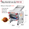 Máy Cán Bột FKM-160 Inox Cao Cấp – Cán Bột Mịn, Cắt Sợi 1.5Mm, Phù Hợp Gia Đình Và Quán Nhỏ