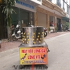 Máy vặt lông gà, lông vịt. Vặt lông chó mèo dùng cho quán ăn - Phi 55.