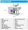 Máy Ép Dầu Mini Điều Khiển Thông Minh P-333. Máy Ép dầu Lạc, Dầu Mè, Dầu Óc Chó...