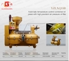 Máy ép dầu lạc , dầu thực vật Guangxin YZLXQ140XC-8 (22Kw- máy liên hoàn)