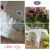 KHĂN TRẢI BÀN WHITE ROSE ĐẸP THANH NHÃ