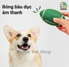 Bóng bầu dục âm thanh - Đồ chơi phát ra âm thanh hình động vật cho Chó
