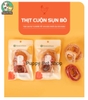Bánh Thưởng Cho Chó Natural Core Thịt cuộn sụn bò 65g