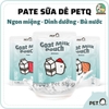 Pate Sữa Dê Cho Mèo PetQ 70g mix vị Gà, Cá Hồi, Thanh Cua, Cá Ngừ, Sò Điệp