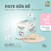 Pate Sữa Dê Cho Mèo PetQ 70g mix vị Gà, Cá Hồi, Thanh Cua, Cá Ngừ, Sò Điệp