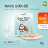 Pate Sữa Dê Cho Mèo PetQ 70g mix vị Gà, Cá Hồi, Thanh Cua, Cá Ngừ, Sò Điệp