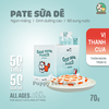 Pate Sữa Dê Cho Mèo PetQ 70g mix vị Gà, Cá Hồi, Thanh Cua, Cá Ngừ, Sò Điệp