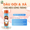 Dầu Gội Và Xả Lee Webster cho Mèo
