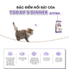 Thức ăn - Hạt cho mèo con dưới 12 tháng tuổi Today's Dinner Kitten 1kg