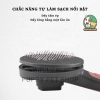 Lược chải lông chó mèo T9 Pakeway có nút bấm lấy lông dễ dàng