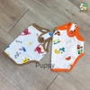 Áo Thun Có Nút Cài Họa Tiết Khủng Long Cho Thú Cưng