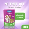 Pate dạng Mousse cho chó lứa tuổi Faenbei sánh mịn, Ngon miệng, Dinh dưỡng cao 130g