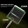 Xẻng Xúc Cát Vệ Sinh cho Mèo - Xẻng inox cán gỗ lưới lỗ, Xẻng inox cán Inox size to tiện lợi
