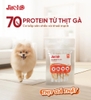 Snack Jireho Thanh da bò quấn gà