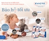 Evicto Virbac nhỏ gáy trị nội ngoại kí sinh cho chó mèo