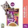 Pate cho Mèo trưởng thành Whiskas Tasty Mix 70g