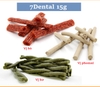 👩🏼‍⚕️🐶 🌟Xương gặm sạch răng 7 Dental Effect 15g🥑🧀
