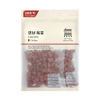 Viên Thịt Bò, Gà & Cá Hồi cho Chó Bowwow Cube Jerky Snack siêu to 800g