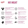 Hạt Kitchen Flavor Hi Meat Cho Mèo Mọi Lứa Tuổi Mix Viên Thịt Sấy Lạnh Không Độn Ngũ Cốc 1.3kg