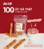 Snack Jireho Que cuộn Gà & Đậu phụng 180g