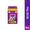 Hộp 6 gói Pate Whiskas dành mèo 80g