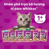 Pate Whiskas cho mèo trưởng thành 80g