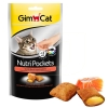 Bánh quy giòn các vị cho Mèo GimCat Nutri Pockets