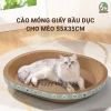 Cào móng bầu dục dành cho Mèo xả stress 55*35cm