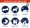 Thịt cuộn da bò Chewing Fun 135g