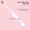Tông đơ cạo bàn chân cho chó mèo có đèn LED, sạc USB
