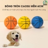  Bóng Cao Su Mềm 6cm Cho Thú Cưng