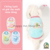 Áo Họa Tiết Nỉ Bông Cho Chó Mèo Con, Sơ Sinh