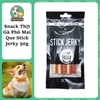 Que thưởng Bowwow Stick Jerky cho chó