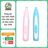 Tông đơ cạo bàn chân cho chó mèo có đèn LED, sạc USB