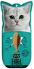 Snack thưởng Phi lê gà và cá ngừ KitCat nguyên miếng cho mèo 30g- Thịt thật siêu thơm  ngon