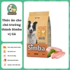 Thức ăn hạt cao cấp SIMBA cho Chó trưởng thành vị GÀ,vị BÒ nhập khẩu Italia