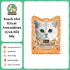 Snack thưởng sấy lạnh Cao cấp KITCAT FREEZE BITES GÓI cho mèo 15gr
