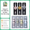 Vòng cổ cho thú cưng,chó mèo họa tiết nơ hoa, nơ chấm bi- SIÊU DỄ THƯƠNG