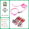 Bộ dây dắt kèm vòng cổ cho chó mèo