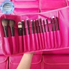 Bộ Cọ 14 Cây Bóp Da Hồng VACOSI Essential Brush Set BC09