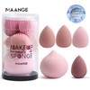 Hộp 5 Bông Mút Trang Điểm MAANGE Mềm Mịn Dùng Tán Kem Nền