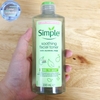 Nước hoa hồng Simple Kind To Skin Soothing Facial Toner 200ml Date 2023