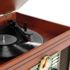 Máy Hát Đĩa Than 6 Trong 1 Victrola NOSTALGIC QUINCY [#VTA-200B]
