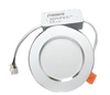 Đèn LED âm trần viền trắng bạc