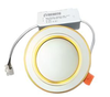 Đèn LED âm trần viền vàng 3 màu